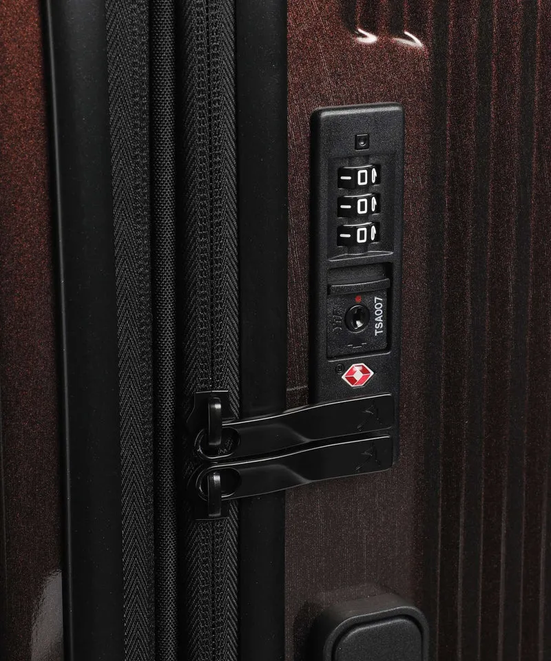 Pack Easy Flow 4-Rollen Trolley mocca
