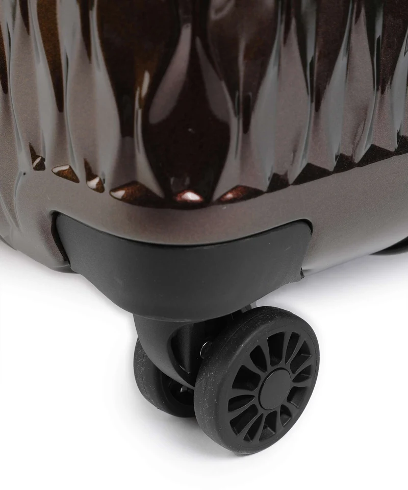 Pack Easy Flow 4-Rollen Trolley mocca