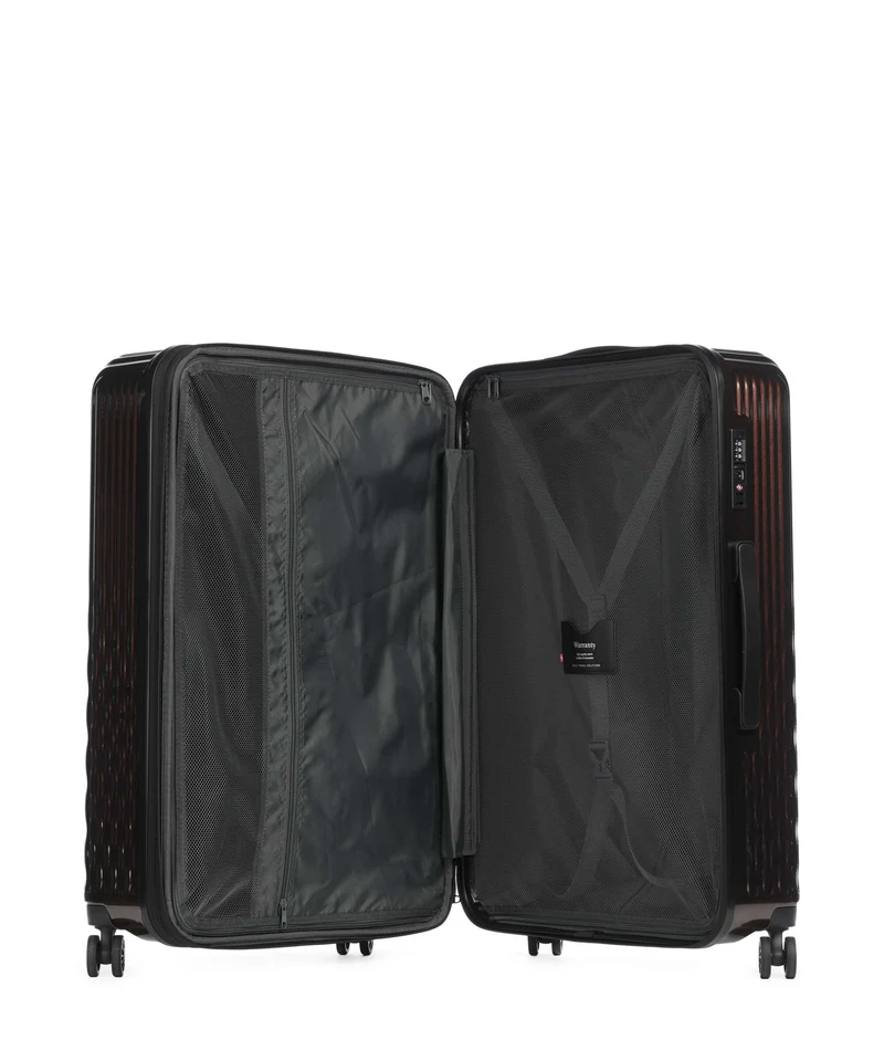 Pack Easy Flow 4-Rollen Trolley mocca