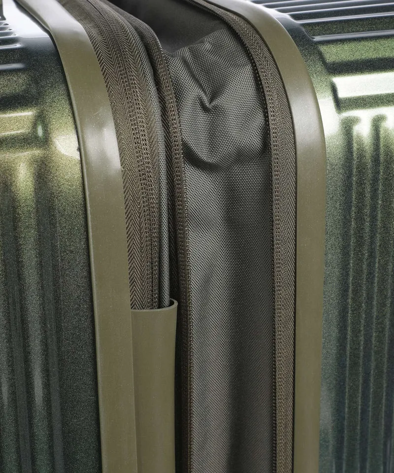 Pack Easy Flow 4-Rollen Trolley bronze green