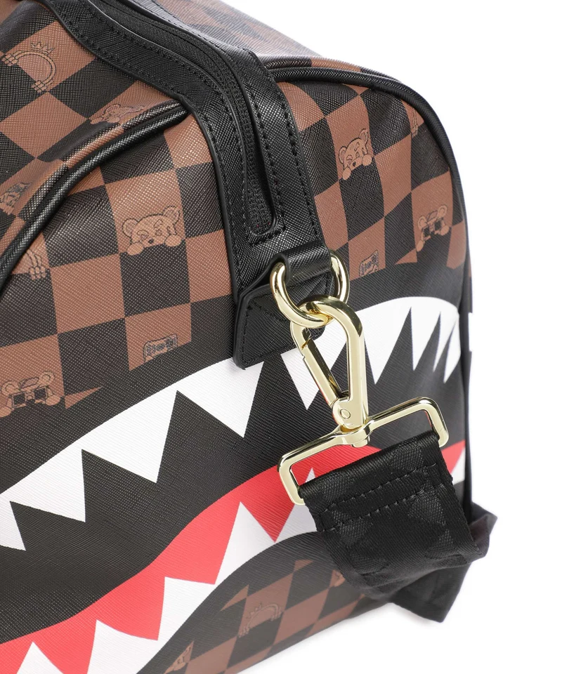 Sprayground Peeking Character Check Weekender multicolour