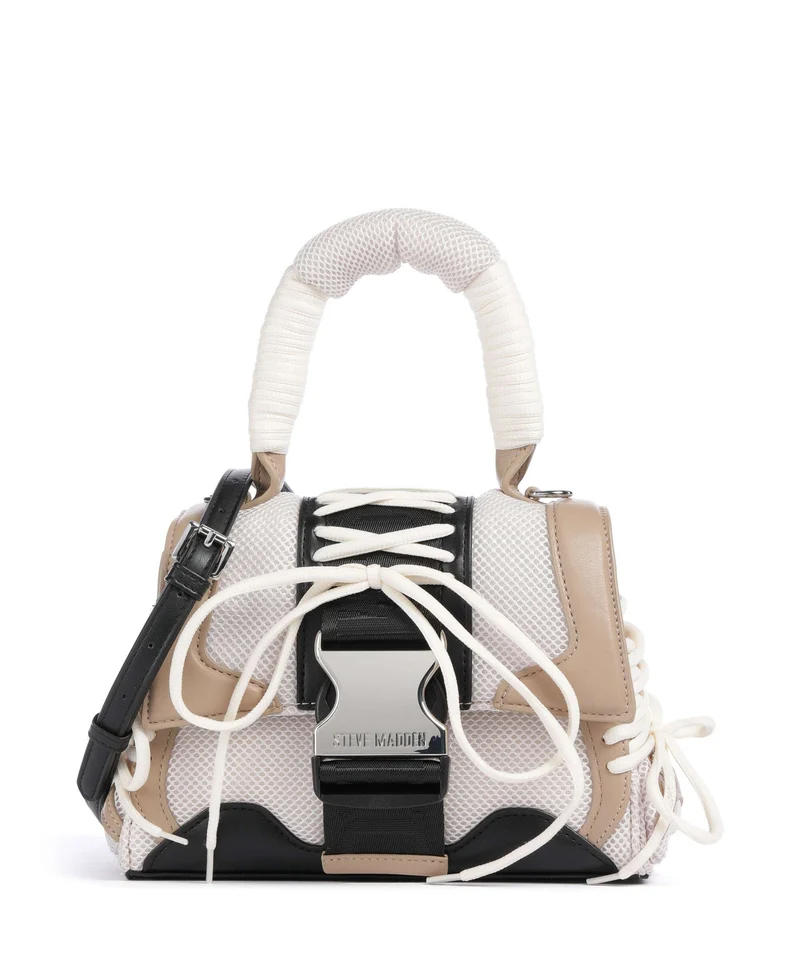 Steve Madden BDIEGO Handtasche cream/black