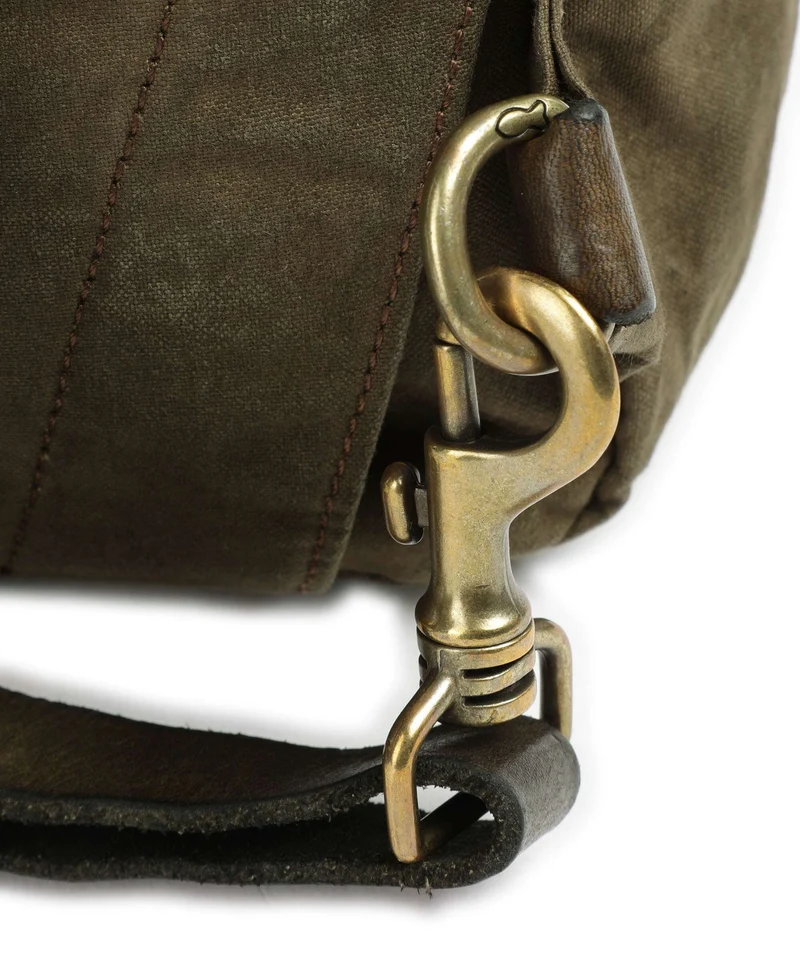 Campomaggi Rucksack verde militare/nera