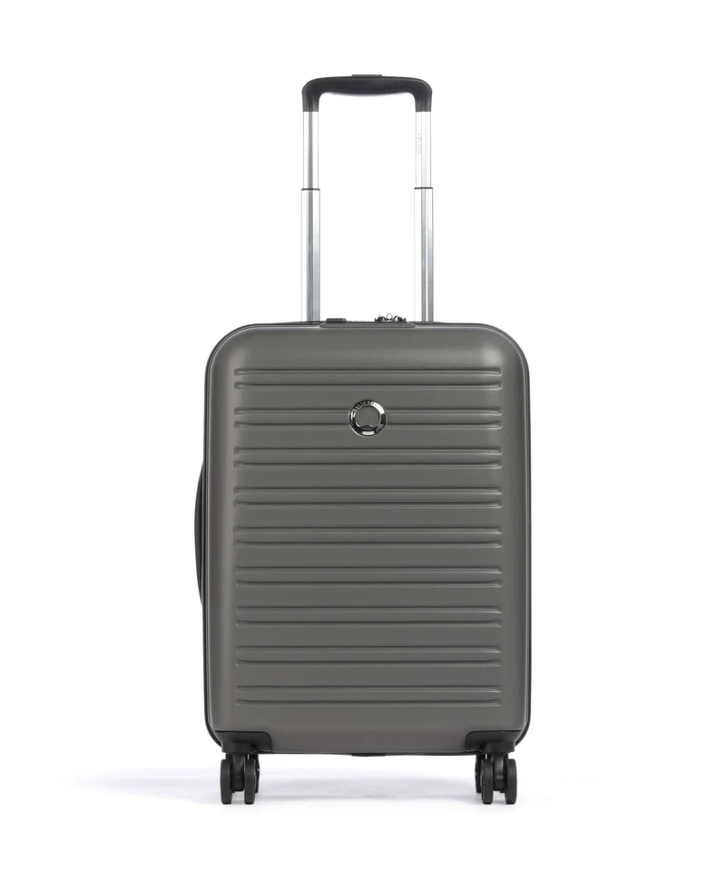Delsey Paris Segur 2.0 Slim Line 4-Rollen Trolley grau