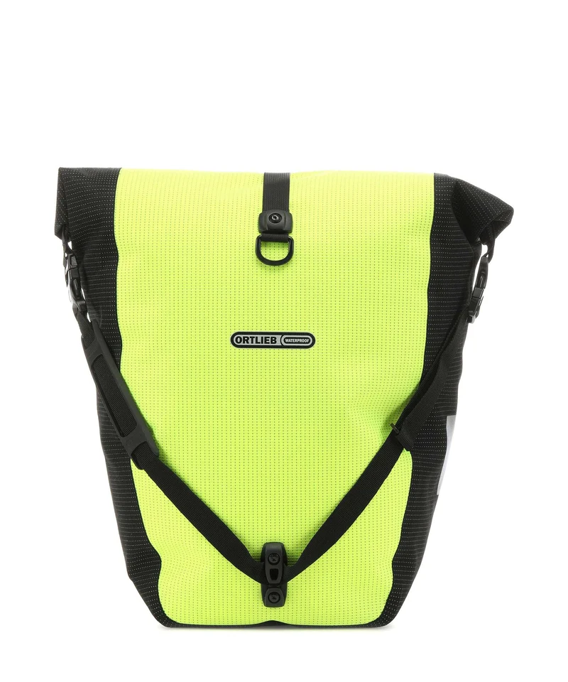 Ortlieb Back-Roller High Visibility QL2.1 Gepäcktasche neon yellow/black reflective