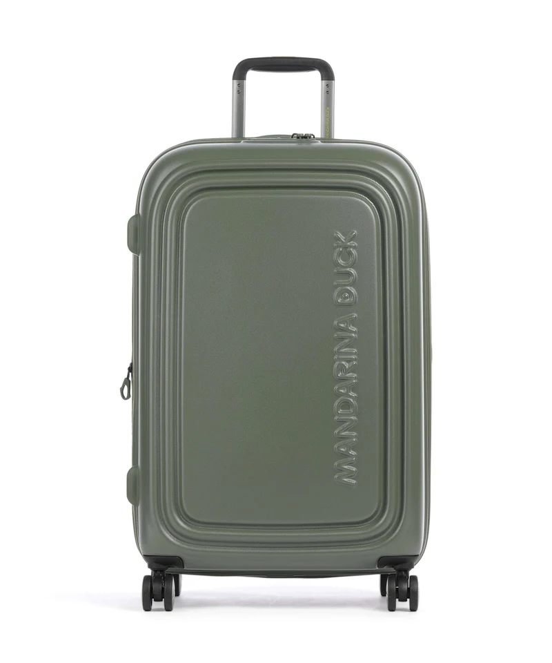 Mandarina Duck Logoduck+ 4-Rollen Trolley pine green