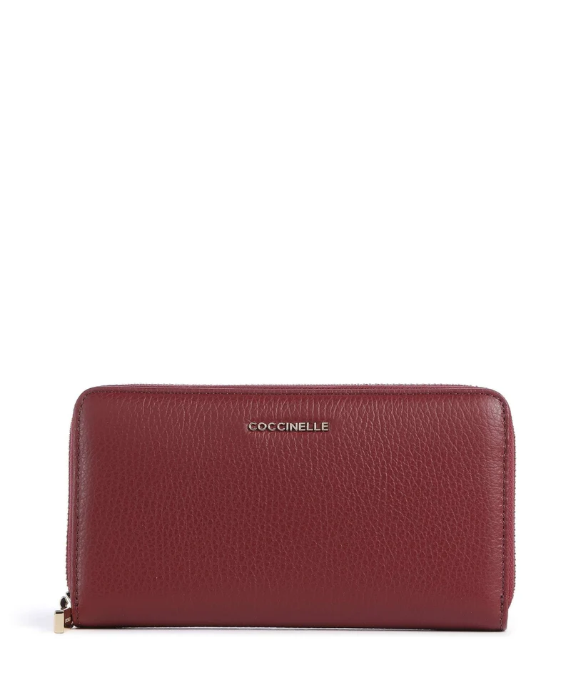 Coccinelle Metallic Soft Geldbörse ribes