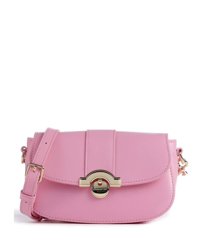 Lancaster Paris Médaille Umhängetasche rose