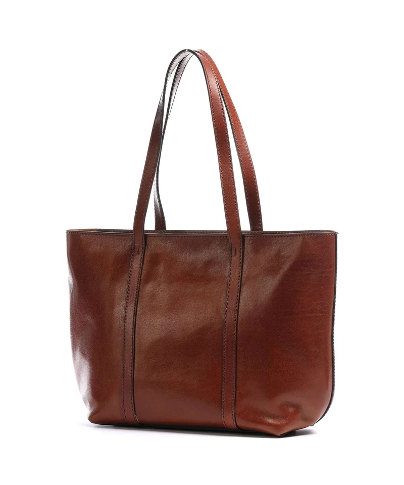 The Bridge Vittoria Shopper marrone