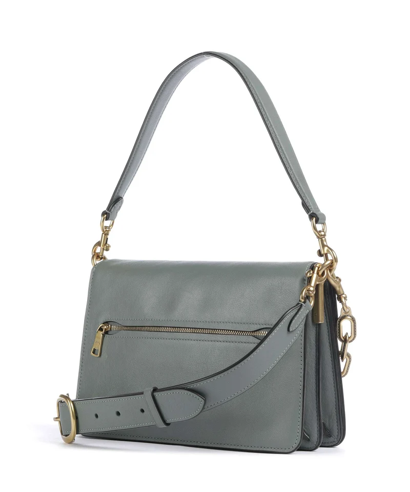 Coach Tabby Soft Chain Schultertasche sage
