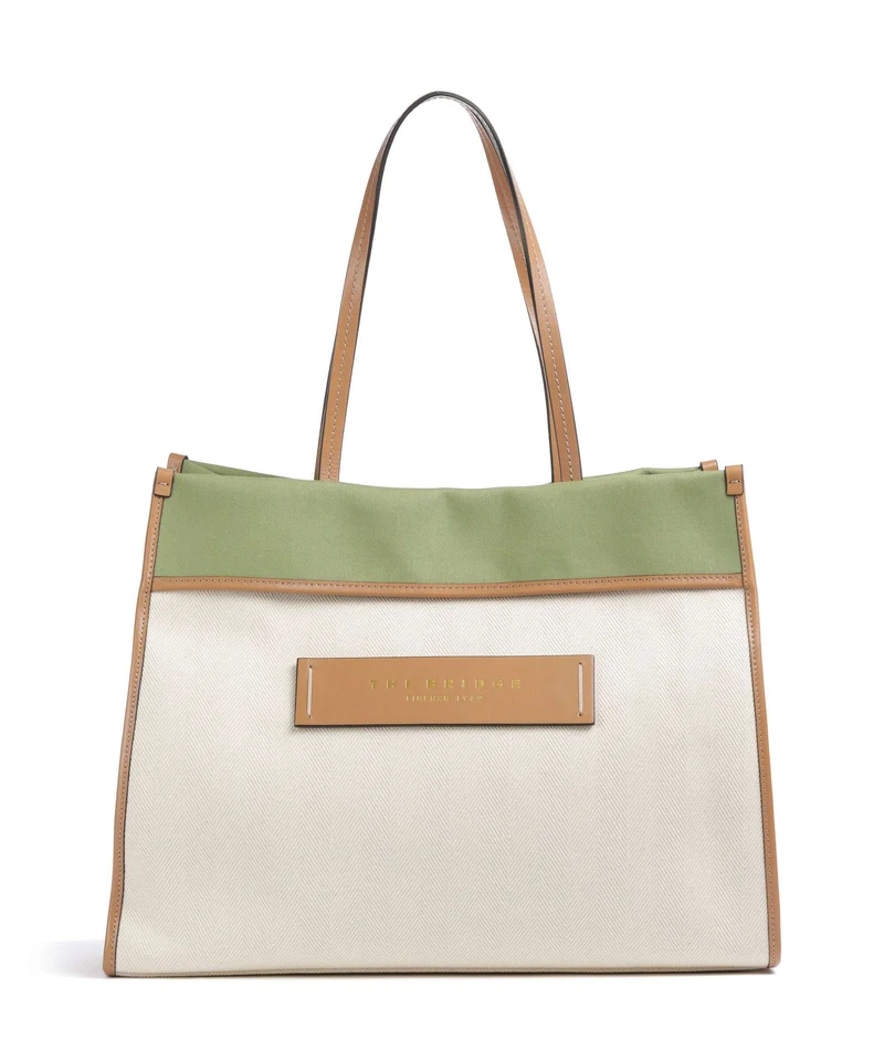 The Bridge Elisa Shopper natural/marzipan/fico