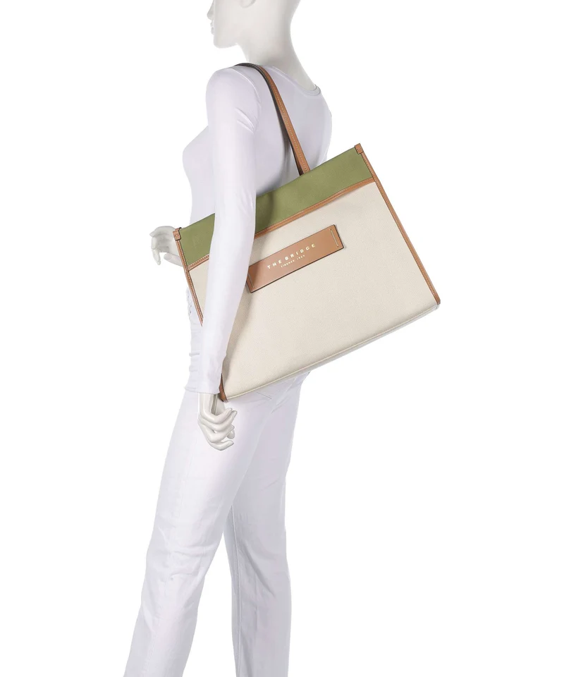 The Bridge Elisa Shopper natural/marzipan/fico