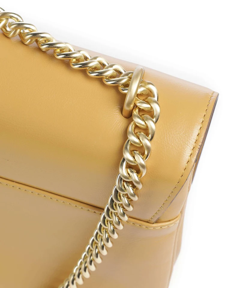 Pinko Love One Soft Big Schultertasche torroncino/matt gold