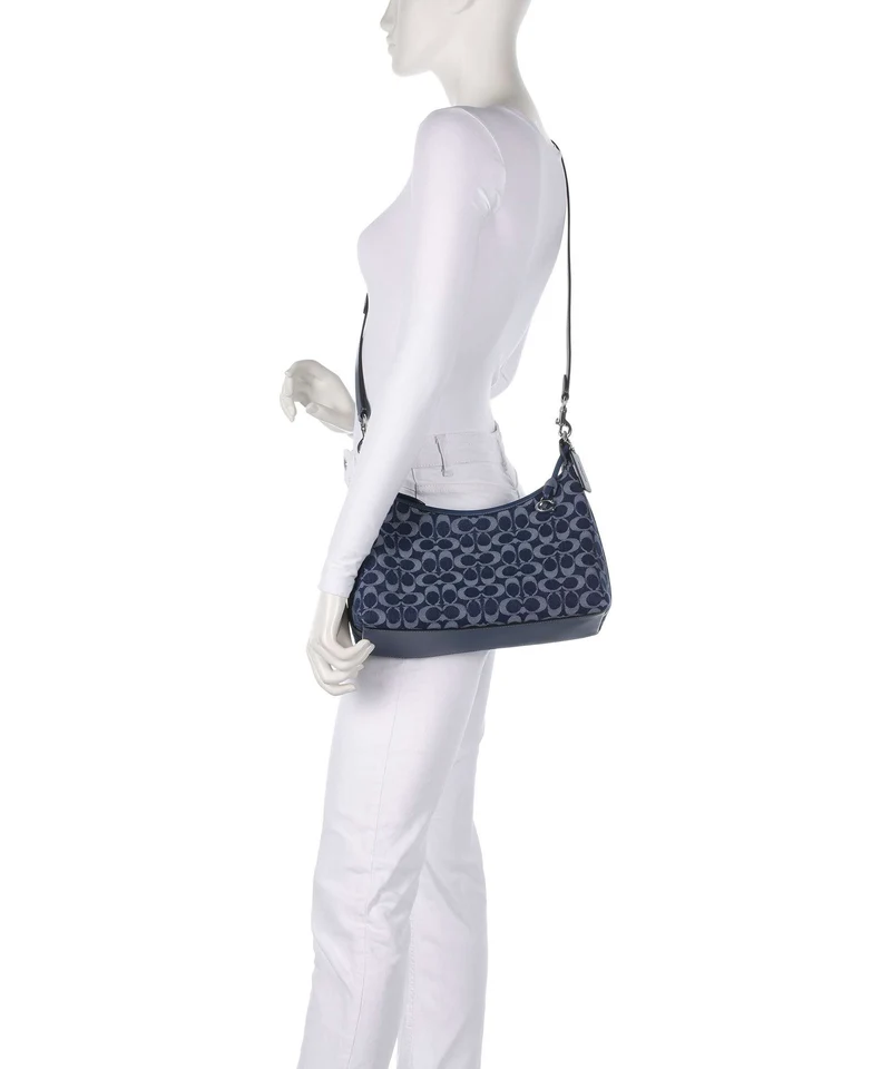 Coach Juliet Schultertasche deep blue/multicolour
