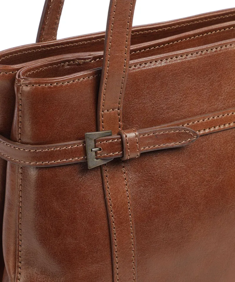 Giudi Schultertasche brown
