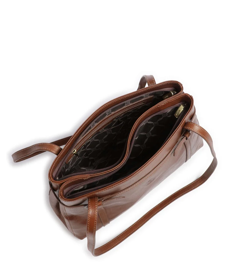 Giudi Schultertasche brown