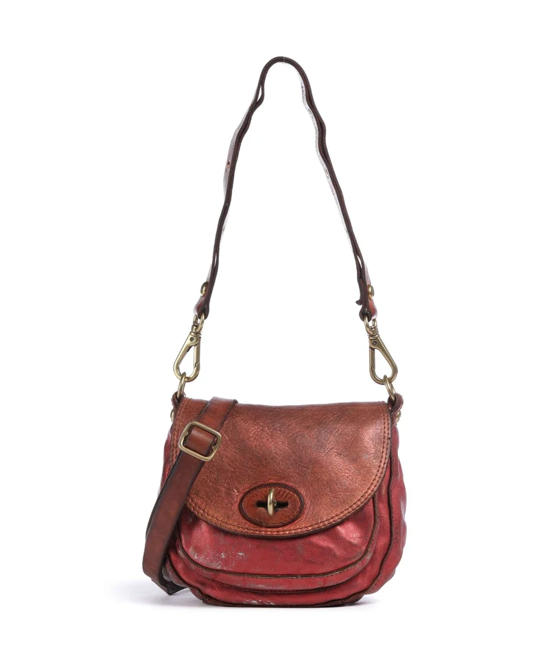Campomaggi Schultertasche coral
