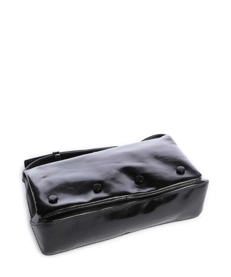 Liebeskind Rive Paper Touch Crinkle S Umhängetasche black