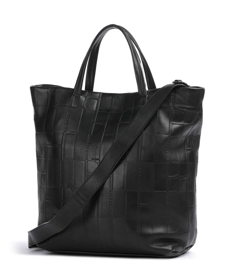 Liebeskind Hera Monogram Sheep Natural L Handtasche black