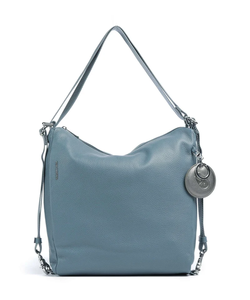 Mandarina Duck Mellow Leather Rucksack-Tasche iron