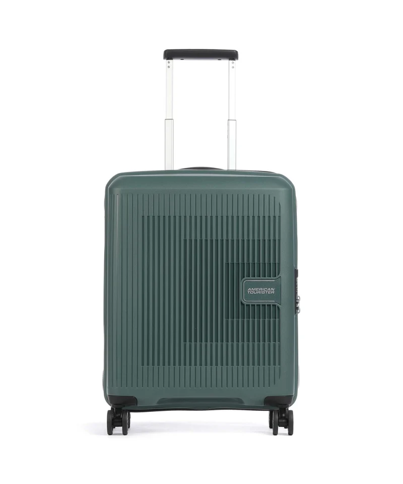 American Tourister Aerostep 4-Rollen Trolley dark forest
