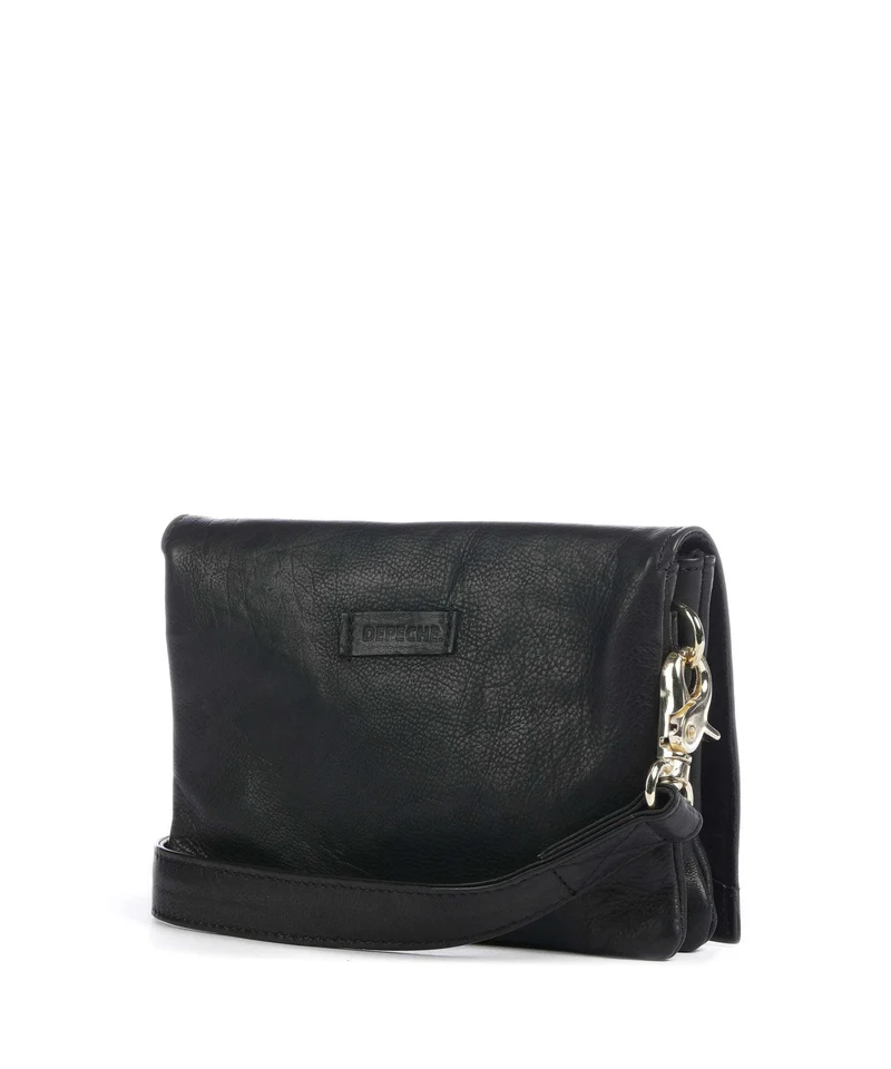 Depeche Golden Chic Umhängetasche nero
