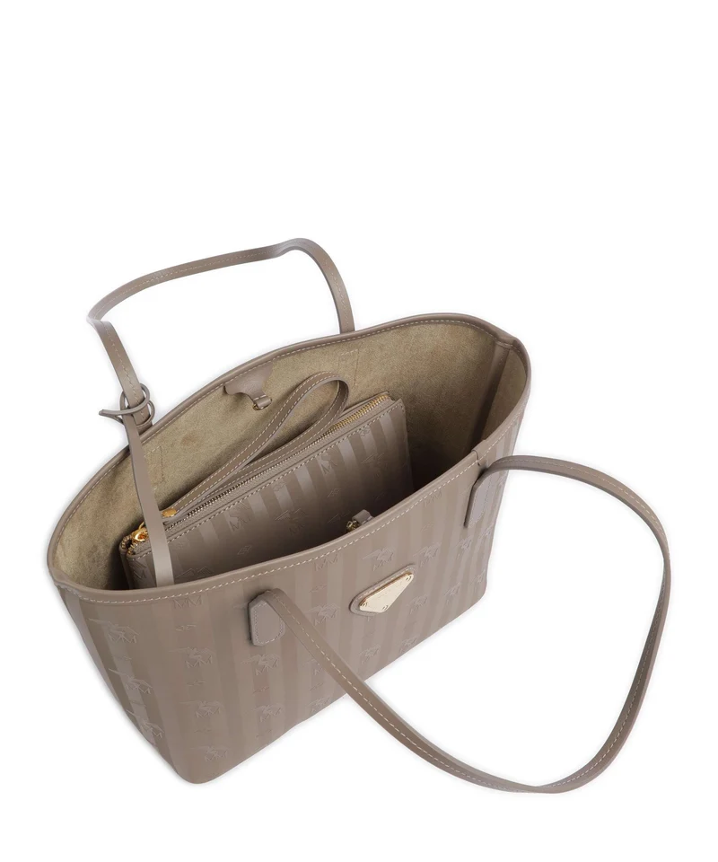 Maison Mollerus Vinerus Genf Shopper taupe