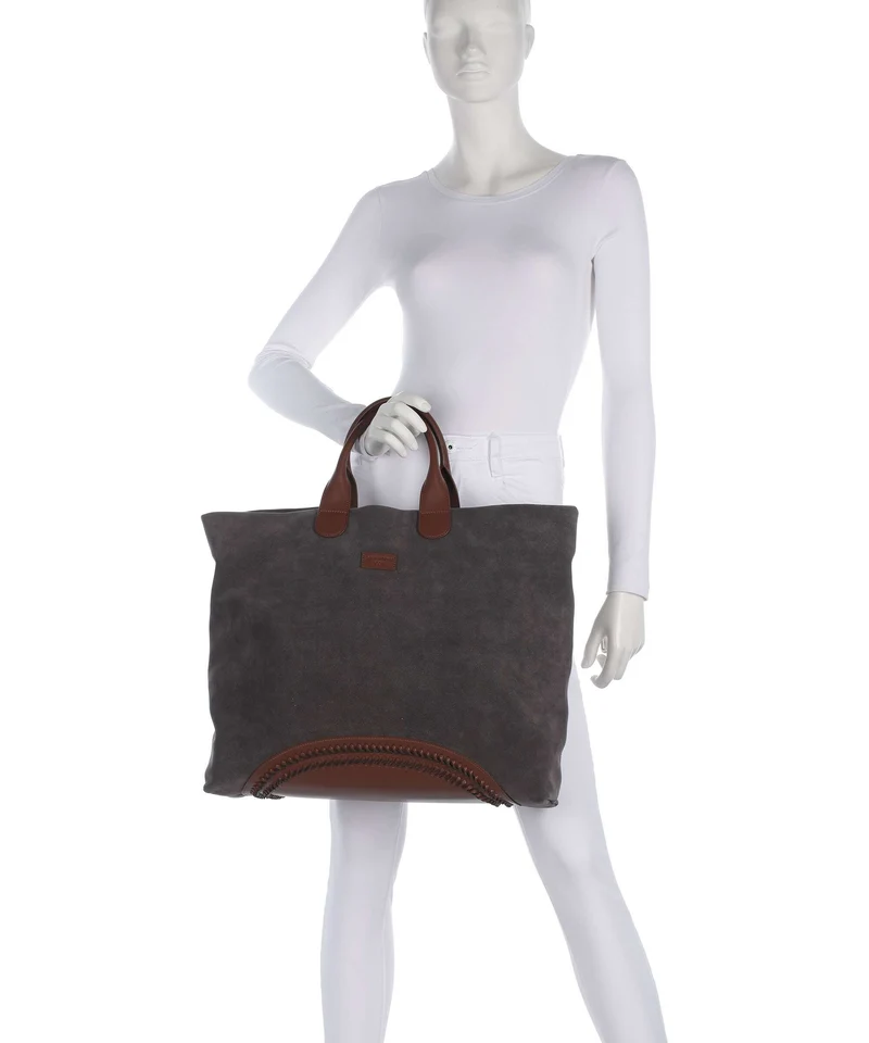 Emporio Armani Capsule Icon Handtasche grey whisper