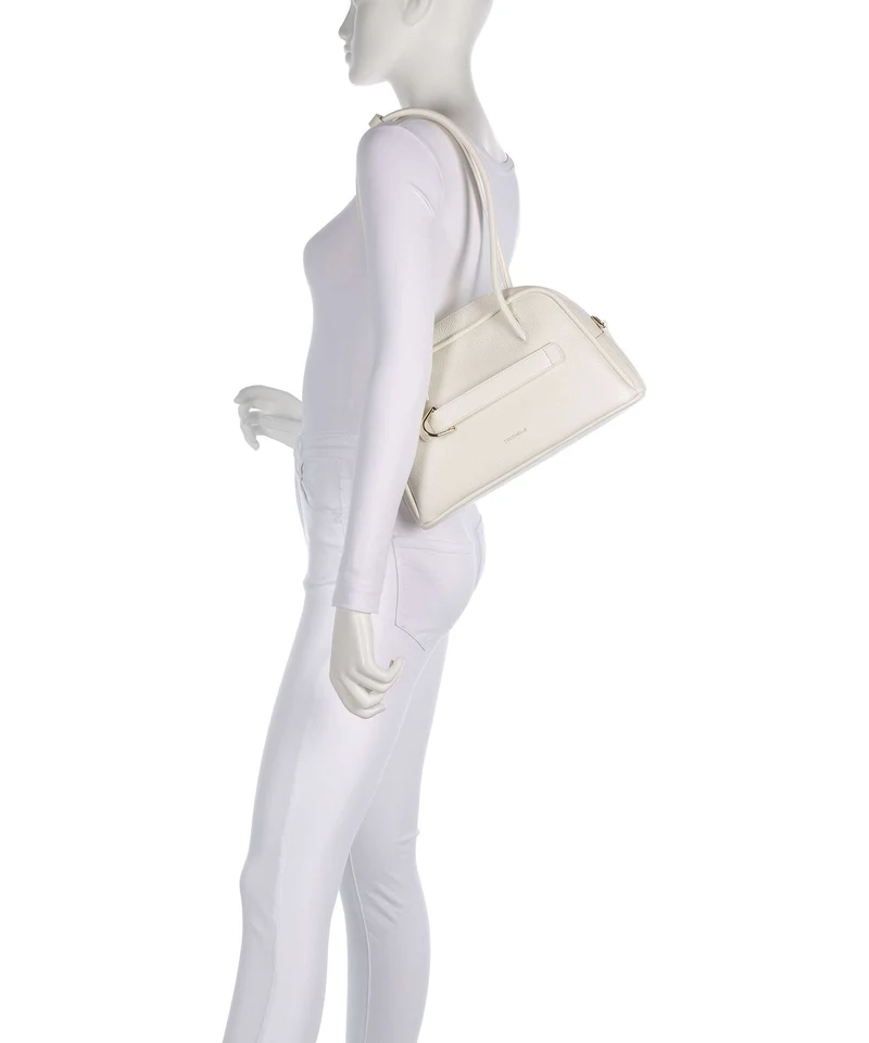 Coccinelle Paki Schultertasche pearl