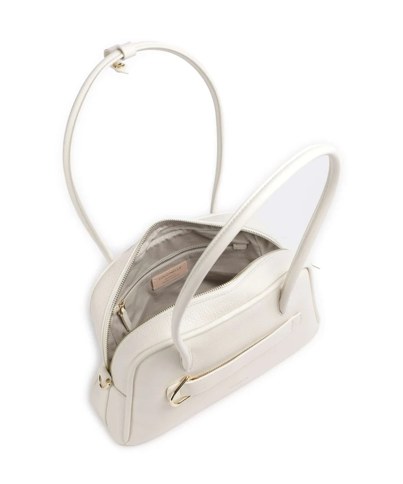 Coccinelle Paki Schultertasche pearl