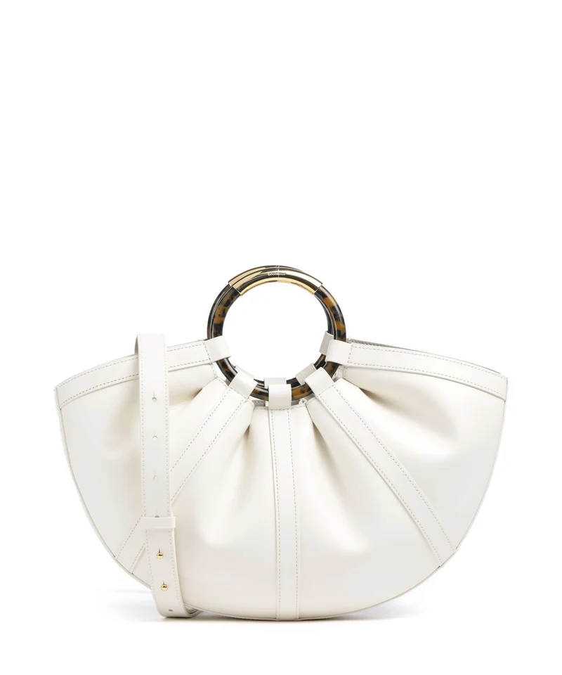 Coccinelle Shell Handtasche pearl