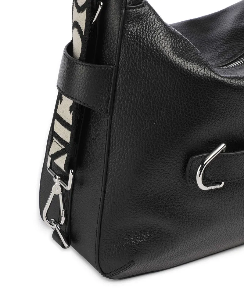 Coccinelle Gretel Ribbon Beuteltasche noir