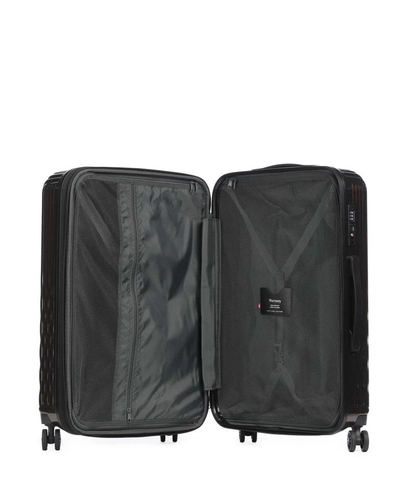Pack Easy Flow 4-Rollen Trolley mocca