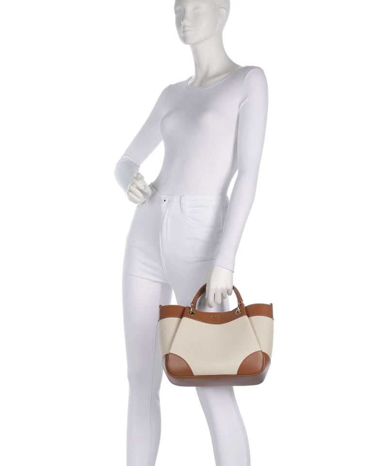Armani Exchange Wave M Handtasche natural/saline clay