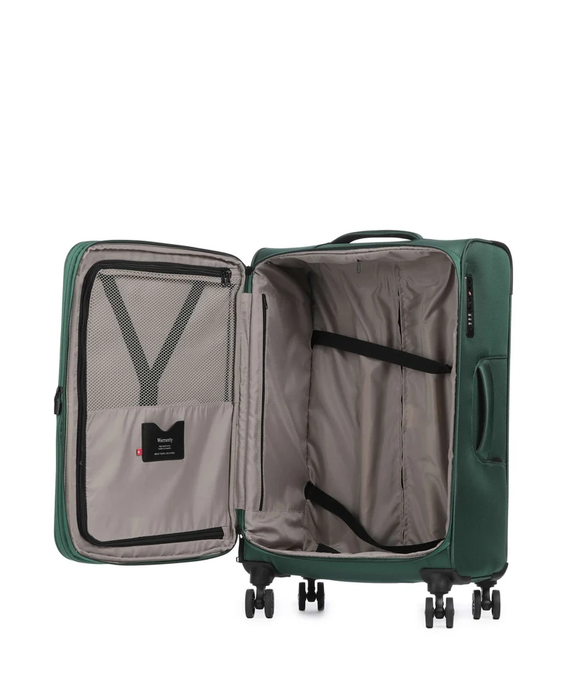 Pack Easy GoUp 4-Rollen Trolley green
