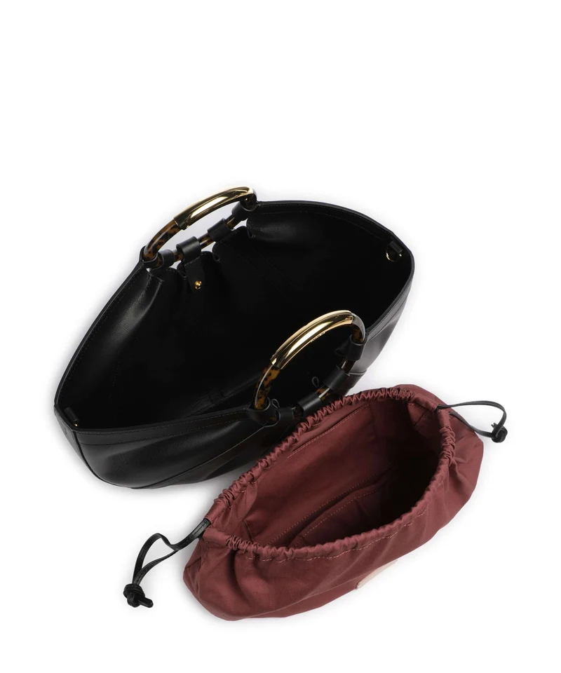 Coccinelle Shell Handtasche noir