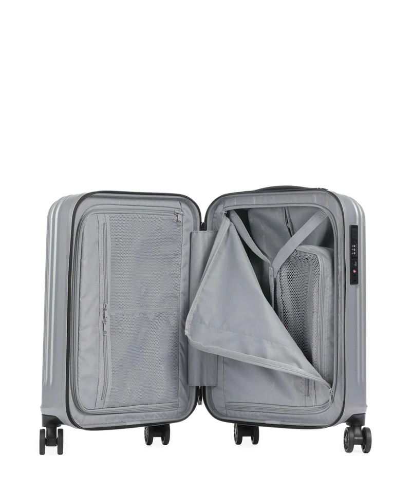 Pack Easy ReNew Genius 4-Rollen Trolley silver