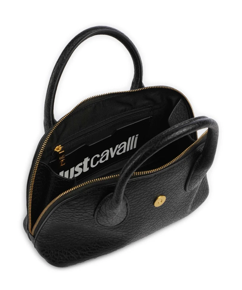 Just Cavalli Iconic Snakes Braided Handtasche black