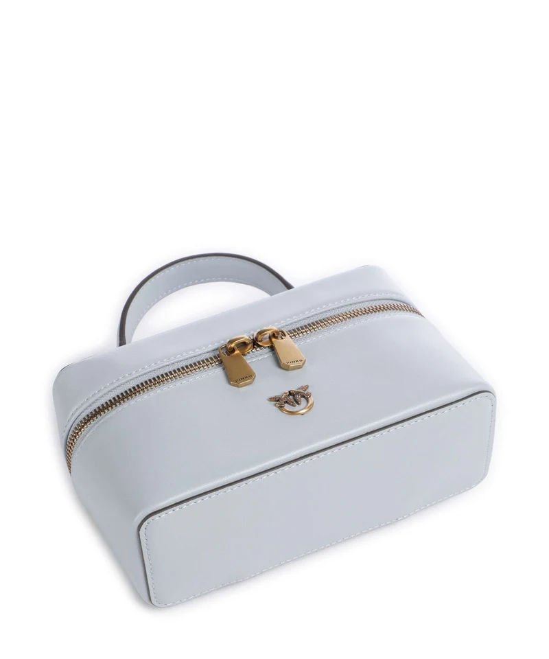 Pinko Vanity Mini Umhängetasche azzurro celeste/antique gold
