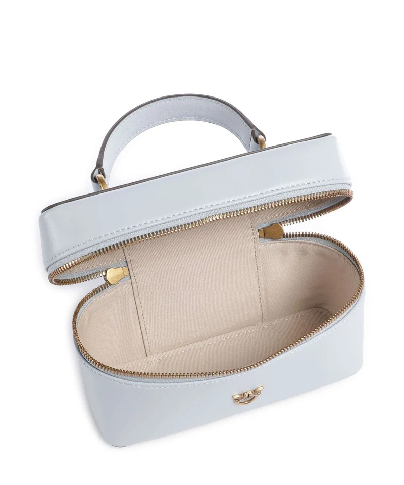 Pinko Vanity Mini Umhängetasche azzurro celeste/antique gold