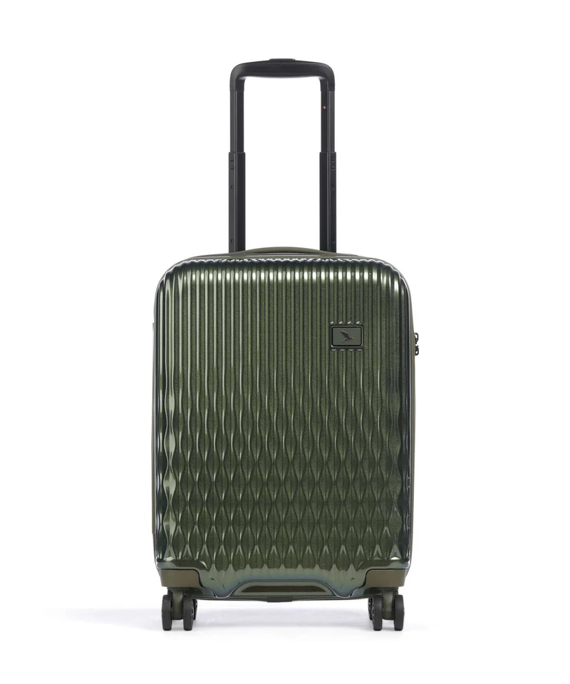 Pack Easy Flow 4-Rollen Trolley bronze green