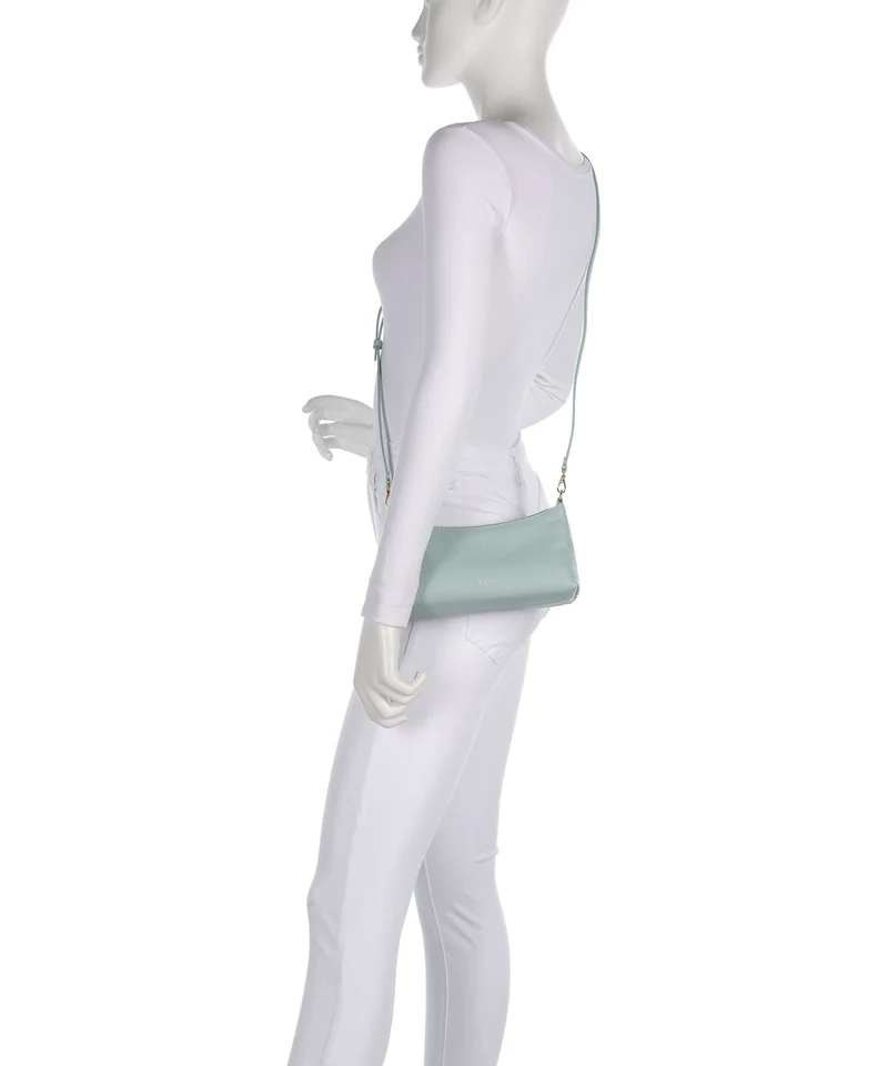 Coccinelle Aura Schultertasche aquamarine