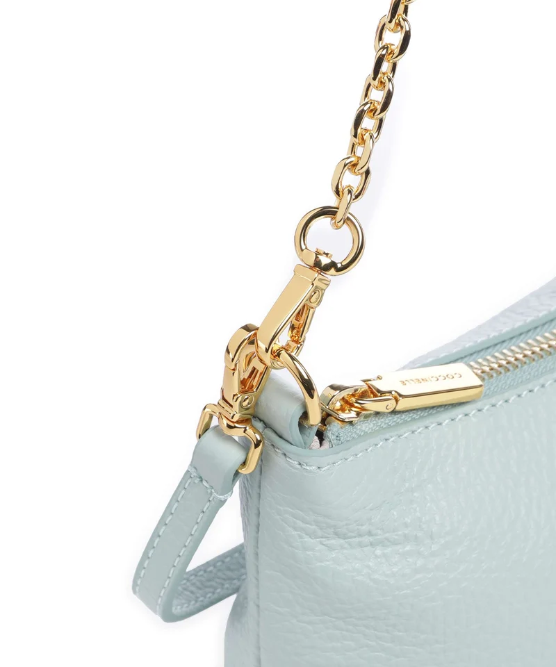 Coccinelle Aura Schultertasche aquamarine