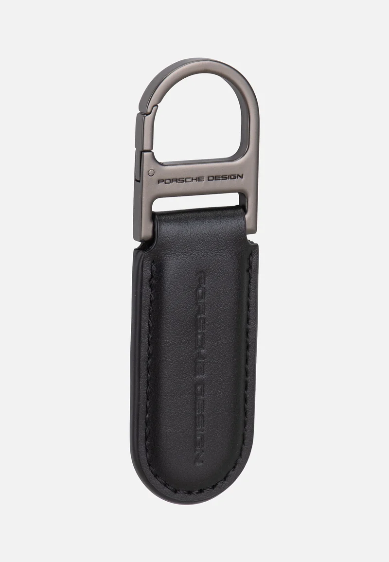Keyring Oval 28809 Black - Schlüsselanhänger