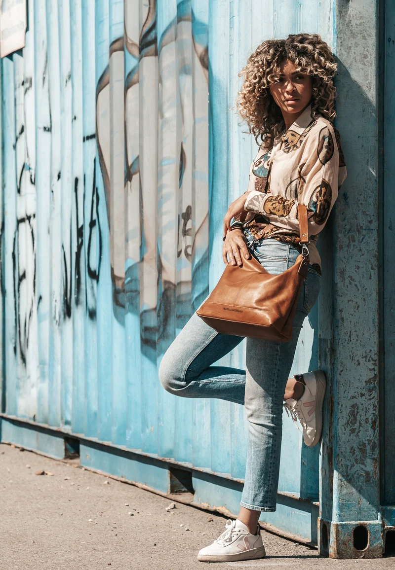 Amelia 0468 Cognac - Hobo Bag