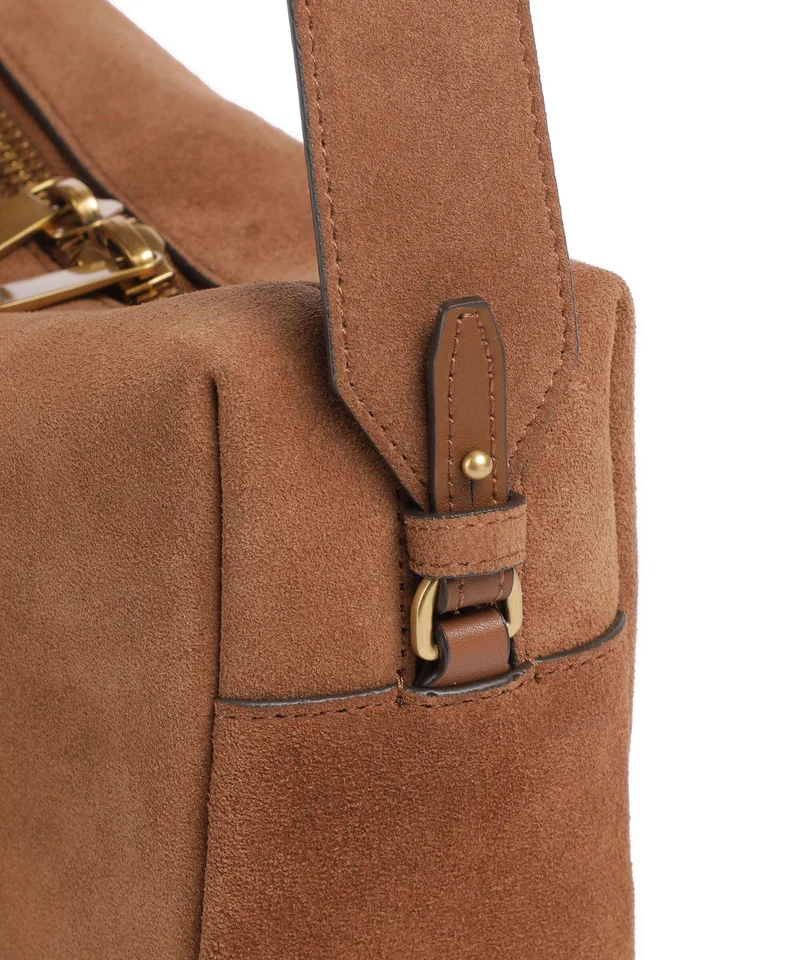 Pinko Schultertasche marrone/leone/antique gold