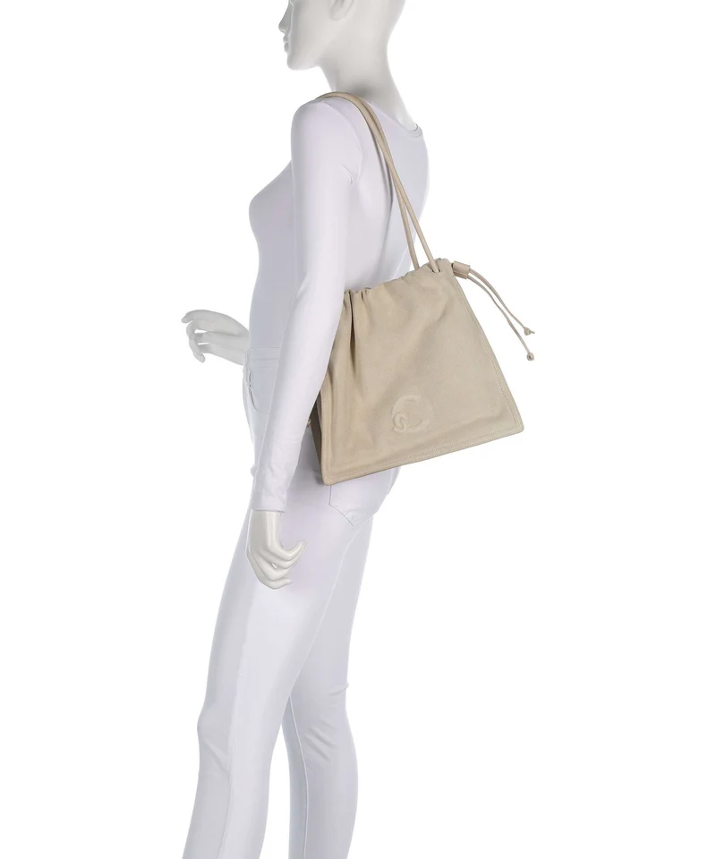Coccinelle Dulse Bucket Handtasche sandshell