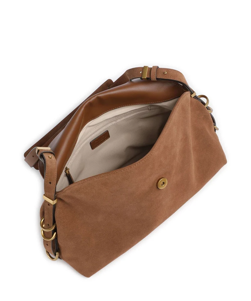 Pinko Saddle Classic Beuteltasche marrone/leone/antique gold