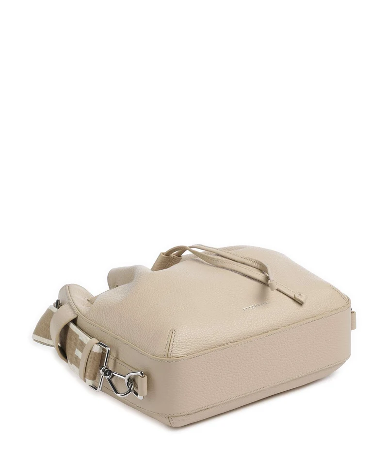 Coccinelle Gretel Ribbon Bucket Handtasche sandshell