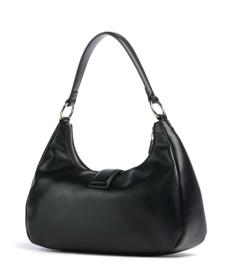 Just Cavalli Iconic Snakes Braided Schultertasche black